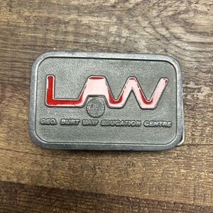 George Burt UAW Education Centre Vintage Belt Buckle